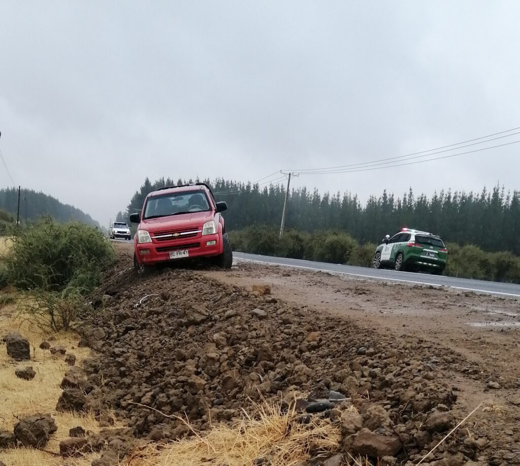 Berma Camino a Parral 2024,Cauquenes